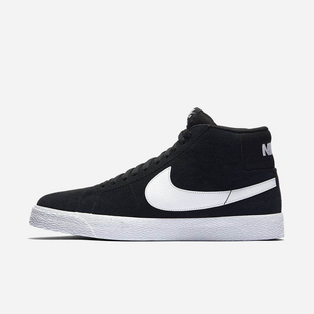 Basket Montante Nike SB Zoom Blazer Mid Noir 3587-201 Black/White/White/White Homme | ZXL-20114446